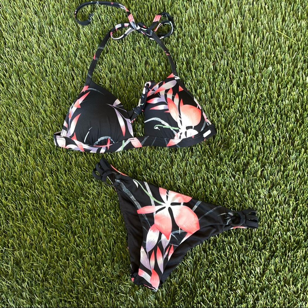 Roxy Bikini | Size S | Tropical print
